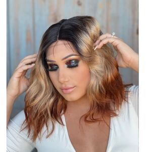 Zandie- Ombre Lace-front Wig